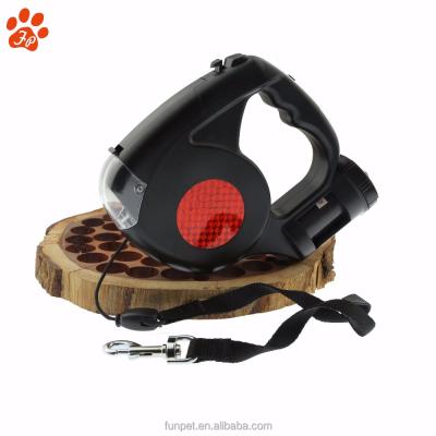 China Automatic Retractable Dog Leash Remote Control Lights Dogs Leash With LED Flashlight for sale