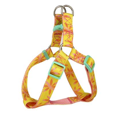 China Fashion Padded Pet Harness Dog Pulling Harness Wholesale Customize Ployester Dog Harness for sale