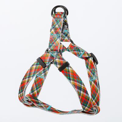 China Padded Pet Supplies Scotland Design Wholesale Dog Harness For Small Medium Large Dog Dog Harness for sale