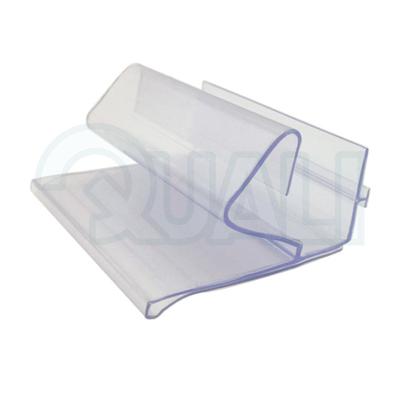 China Supermarkt Cheap Price Handle Talker CLIP For Data Tapes Shelves Clear Color Price Tag for sale