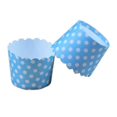 China Polka Dot Cupcake Liner/ Cake Cups for sale