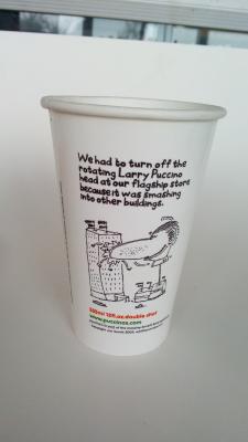 China 9oz coffee paper cups for sale