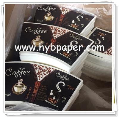 China 9oz paper cup fans hs code in pe coated paper manufacturers for sale