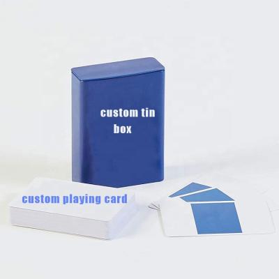 China Newest Style 2021 Design High Quality Custom Card Game Box Portable Wholesale Card Holder Box for sale