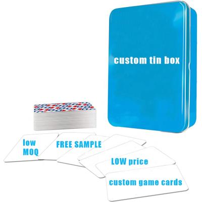 China Customized professional game card manufacturing Tuck Box game card design game card printing services for sale