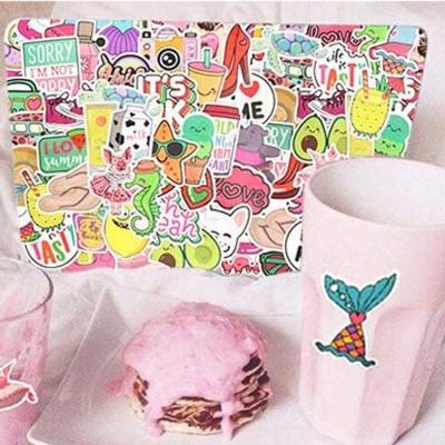 China Hot Sale New Design Safe And Non-toxic Hot Sale Girls Gift High Quality Amazon Vsco Waterproof Stickers Packs for sale