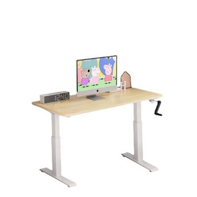 China Adjustable (height) Children learn height-adjustable table solid wood desk adjustable table primary school desk lift for sale