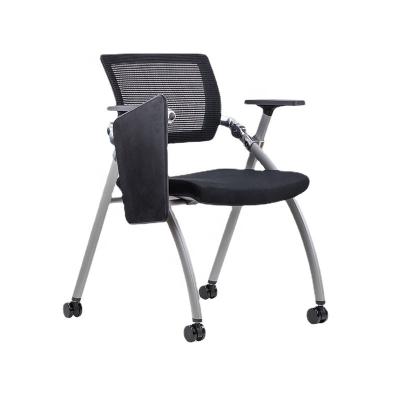 China Adjustable (height) Hot Selling Custom Plastic Material Workstation Office Chairs Ergonomic Swivel Office Chair with Black Frame for sale