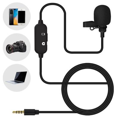 China Wholesale Mini Microphone Handheld Manufacturer Professional Lavalier Microphone With Single Clip For Video Conference Podcast Recording Microphone for sale