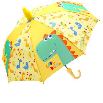 China Modern Children Umbrella Transparent New Soild Color Automatic Straight for Kids Design Customized Indoor and Outdoor Plastic Support for sale