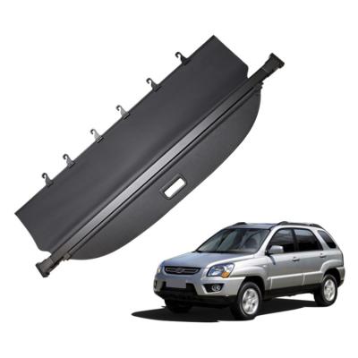 China Brief & Professional Manufacturer Single Color Rear Trunk Security Shield Car Sun Shade Cargo Cover for sale