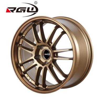 China Universal 7070 Aluminum Alloy Rims Bronze 15x7 Universal Japanese Deep Dish 4 16 17 Hole 18 Inch PCD Rims 5x100/114.3 15 Alloy Wheels for sale