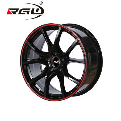 China 033 new designs 17 inch aluminum car wheels, 5x114.3 wheels for car japanese rims for sale