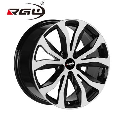 China Aluminum Alloy FE111B 2021 New Black Suv Japan Upset Aluminum Car 10 Spoke 5 18 Inch Holes 5*114.3 Rims Alloy Wheels for sale