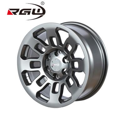 China 1262 17 inch aluminum off road car wheel rims, 6 hole 6x139.7 wheels for suv cars rims for sale