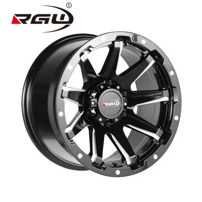 China Aluminum Alloy 1601 16 Inch 4x4 Off Road 6 Wheel Aluminum Alloy Car Wheel Rims 6 Hole 6x139.7 Off Road Wheels Aluminum Alloy Car Wheel Rims for sale