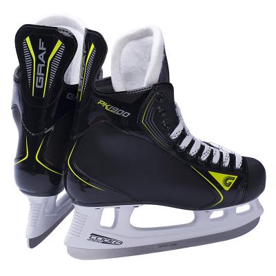 China 6.0-12.0/Medium Size 1.0-5.5/ Kids Size 6.0-13.5 Strong\Comfortable\Durable\Breathable\Ultralight 3D Heel Lock Ice Hockey Big Size Skates for sale