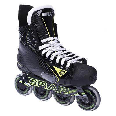 China Breathable 2.6kg Integrated Aluminum Alloy Frames High Wear Resistant PU Wheel Roller Skate Shoes for sale