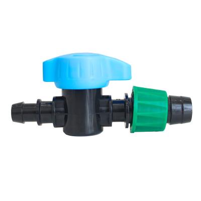 China Mini Pe Agricultural Hose Drip Irrigation Bypass Valve Use Agriculture Irrigation Valve 16mm for sale