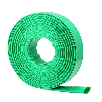 China 2022 PVC Adjustable Agricultural Green Irrigation Lay Flat Water Irrigation Hose for sale