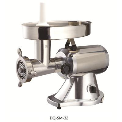 China Stainless Steel Professional Commercial Meat Grinder Hotels 220V 50HZ 1500W Electric Metal Grinder Machine for sale