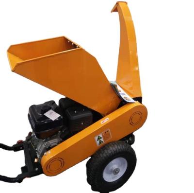 China Four Stroke Gasoline Farms 13HP Single Cylinder Forest Machinery 190 Power Cylinder Wood Chipper Crusher for sale