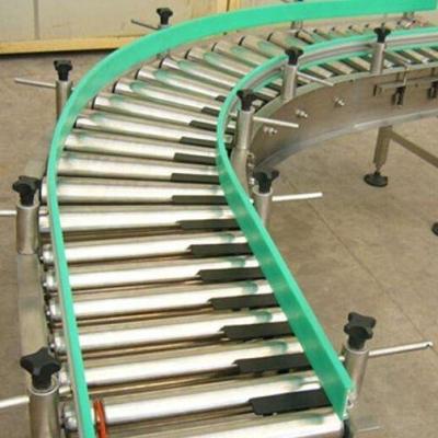 China Heat Resistant Automatic Spinning Roller Conveyor With Adjustable Speed for sale