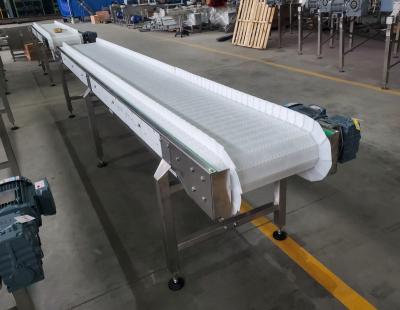 China Factory Horizontal Modular Belt Conveyor With Baffles for sale