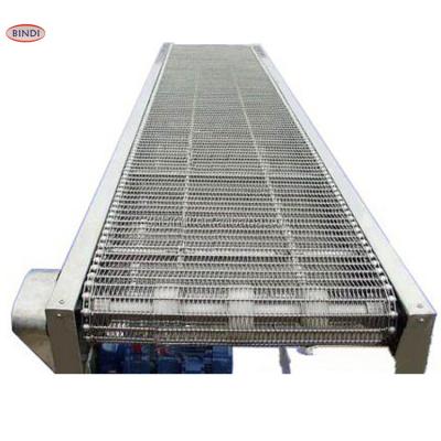 China Heat Resistant Food Drying Conveyor System Stainless Steel Wire Mesh Belt Conveyor for sale