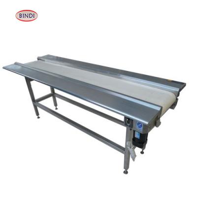 China Other food grade flat belt conveyor with worktable for sale