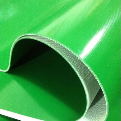 China Oil Resistant Customizable PVC /pu Solid Conveyor Belt For Food Factory for sale