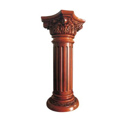 China Beautiful View Guanyu PU Roman Pillar Greek Columns Classic Greek StatuesDecor Architectural Sculpture Wedding Home Garden PU Roman Columns for sale