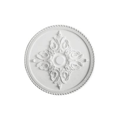 China French Guanyu PU Home Ceiling Medallions Ring Ceiling Fan Medallion for Light Fixtures PU ceiling medallions for sale