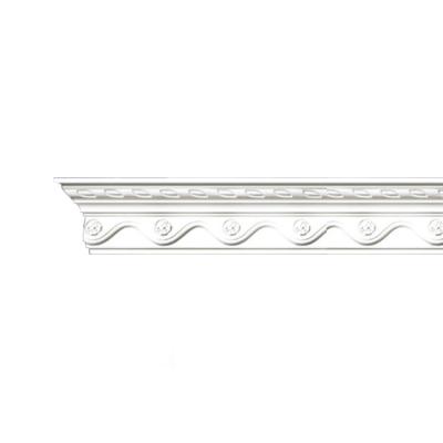 China EUROPEAN Customized Polyurethane Carved Cornice Molding Decorative Pu Architecture Ceiling Corner Crown Moulding for sale