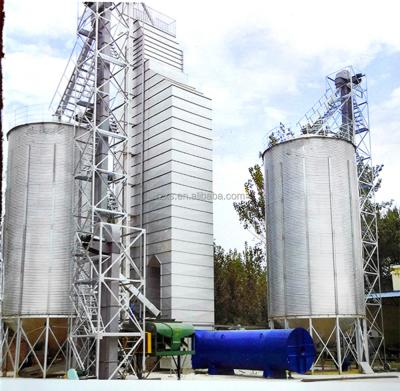 China High Productivity Perfect STR Continuous Flow Soybean Drying Corn Tower Dryer for Food Shop for sale