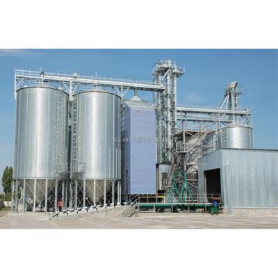 China Grain Dispenser Silo STR STG100 Design for 1000ton Agricultural Grain Hopper Storage for sale