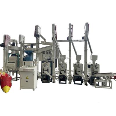 China XCT1000 1 Ton Per Hour Small Combined Germ Rice Milling Machine for Medium Retailers for sale