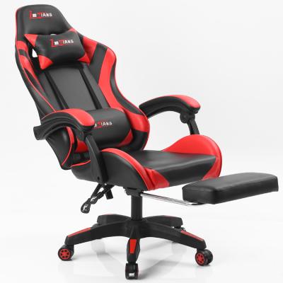 China Adjustable (Height) Free Sample Packing Gaming RGB Logo Silla Gamer Cheap Gaming Chair Computer Custom Office for sale