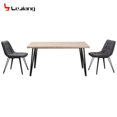 China French Furniture Free Sample Tempered Glass Dining Table Cheap Dining Room Furtniure / Modern Classic Dining Table Set for sale