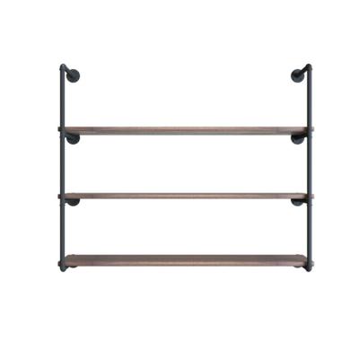 China (Other) Product Color Cargo Exhibit Display Rack Adjustable Hot Sale Modern Stylish Wooden Shelf for sale