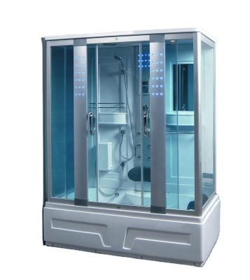 China Special Modern Acrylic Material Hydraulic Massage Shower Cabin for sale