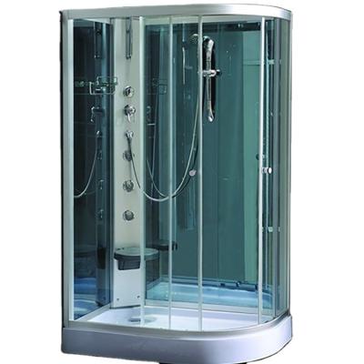 China Luxury Integral Sliding Shower Enclosure Bathroom Shower Unit Modern Glass Door Fixings Glass Shower for sale