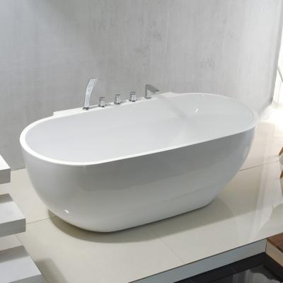 China Freestanding Acrylic Freestanding Bathtub With Shower For Hot Sale for sale