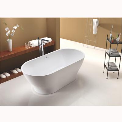 China Eco-friendly Material Acrylic Seamless Joint Free Standing Bathtubs for sale