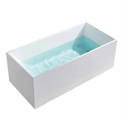 China Eco - Friendly Material New Design Acrylic Free Standing Bathtubs With White Color Bathtubs for sale