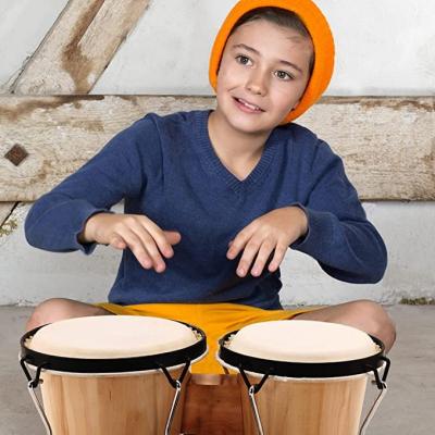 China Music Field Bongo Drum Set For Adults Children Beginners Professionals for sale