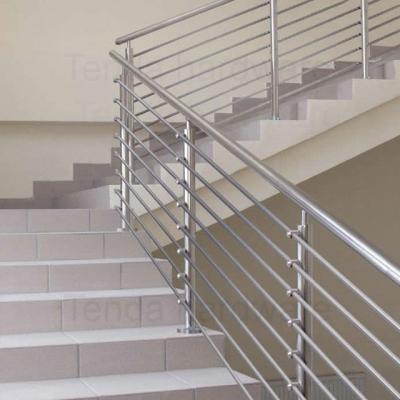 China Modern Indoor Stainless Steel Stair Railing for sale