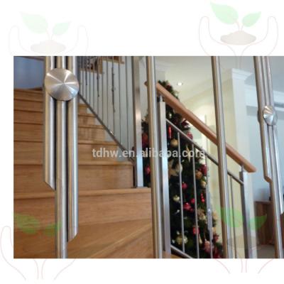 China Balcony Stair/Deck/Porch Fencing Vertical Bar Design Railing With Ornate Balusters for sale