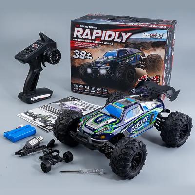 China Hot sale app controlled 2.4GHz 38km/h best high speed rc car with off road riding new good quality electric remote control for sale