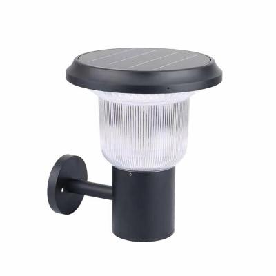 China Modern Garden Decorative Landscape Wall Light Nordic Hotel Solar Wall Lamp for sale